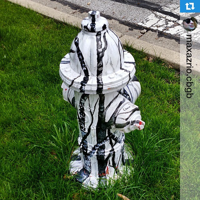 Art on Fire Hydrant - Max Schif
